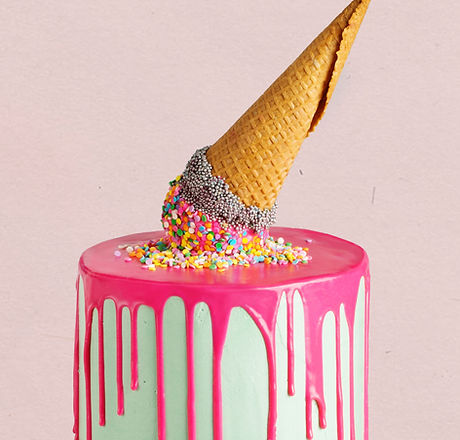 Gâteau d'anniversaire décoré