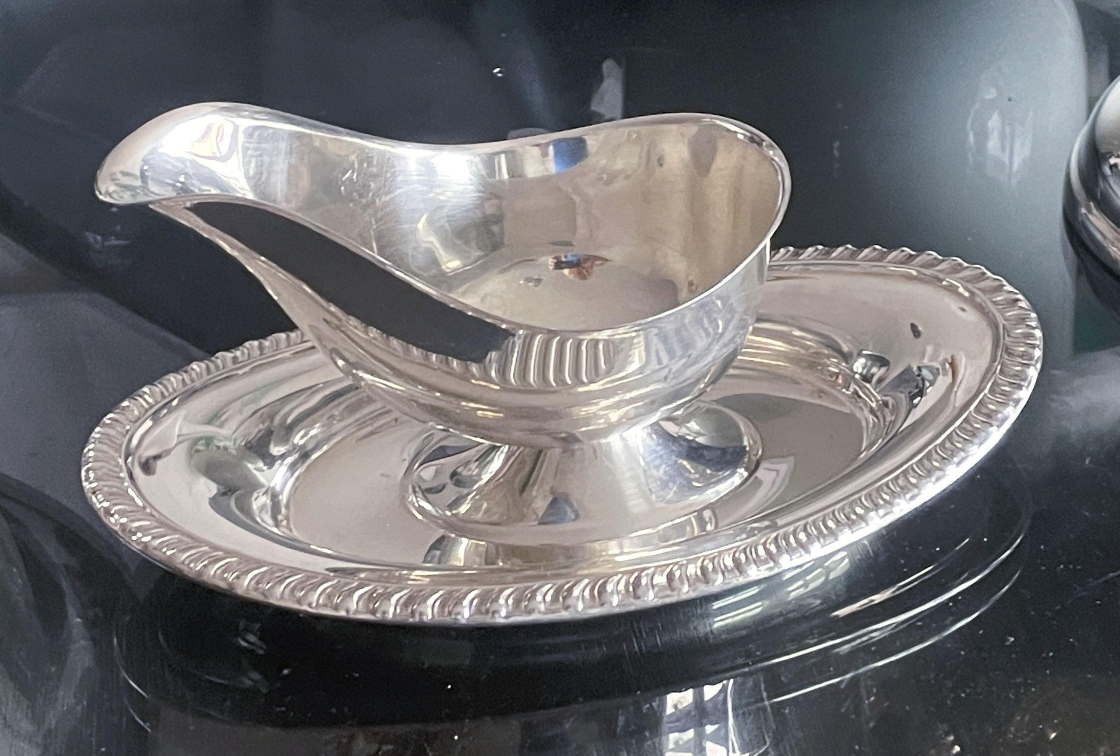 Sauciere Silber antik