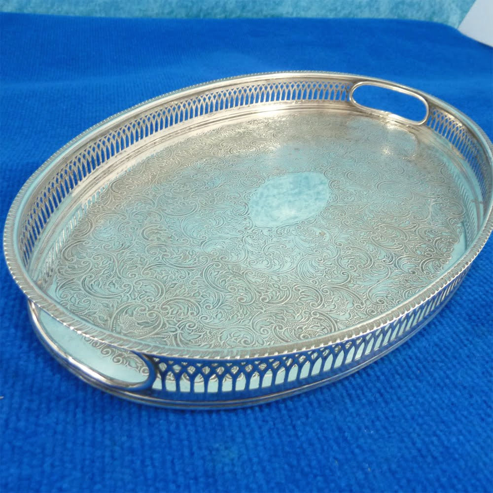 Gallery Tablett (Rand) antik