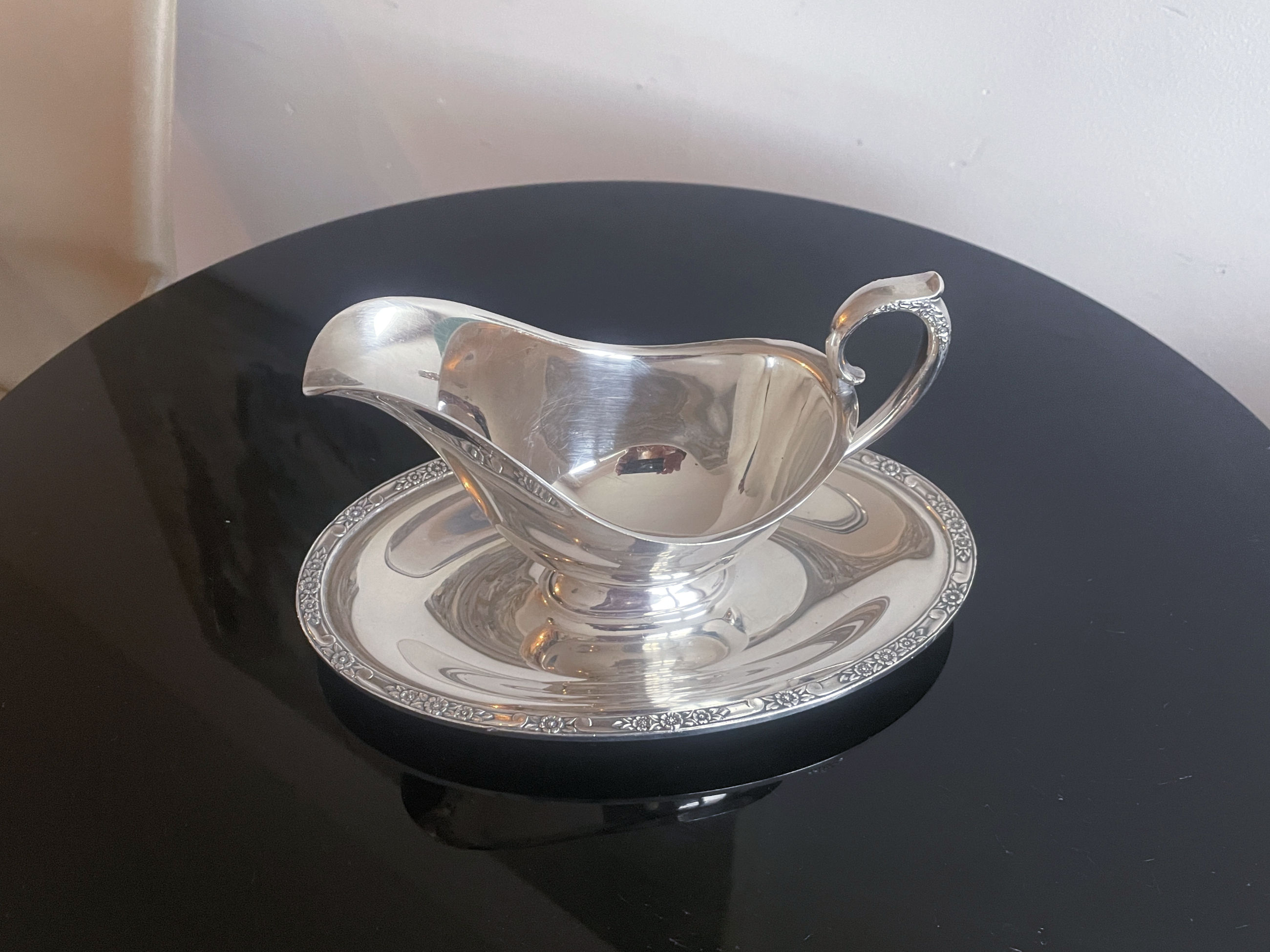 Sauciere Silber antik