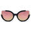 Thumbnail: LENOX | Women Cut Out Round Cat Eye Fashion Style Vogue Sunglasses