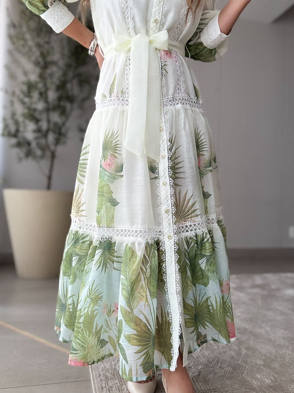 Miniatura: VESTIDO HOJAS 221132