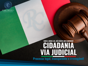 O Sonho da Cidadania Italiana Continua Vivo: Conheça o Caminho Judicial