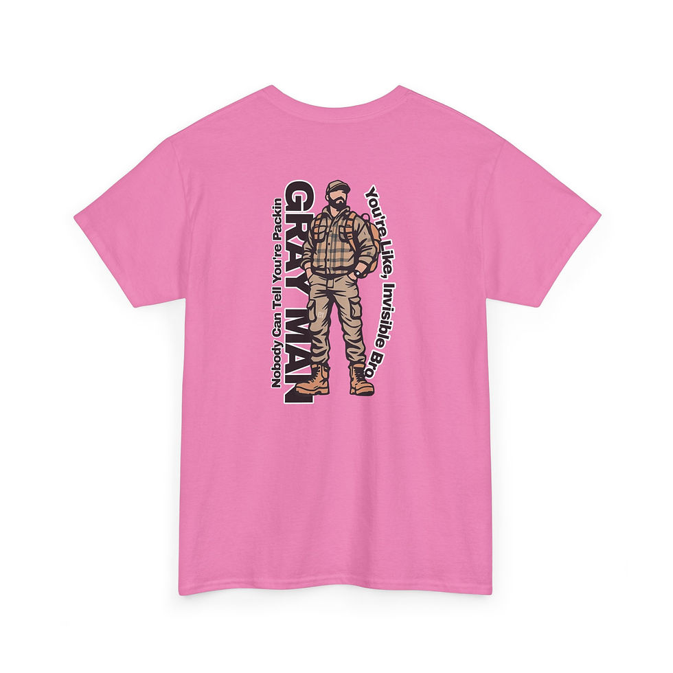 Thumbnail: Gray Man Tee —Graphic T‑Shirt