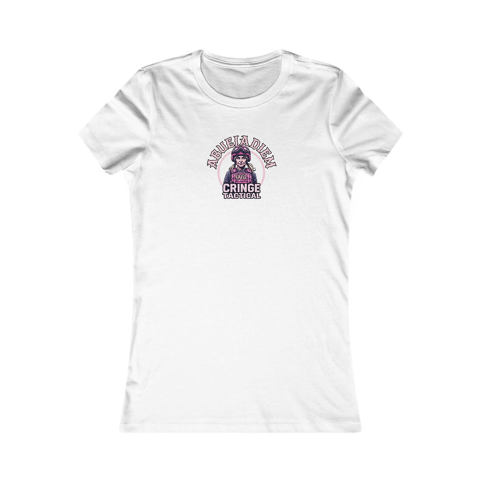 Thumbnail: Abuela Diem - Beware of the Old Soldier -  Women's Graphic Tee