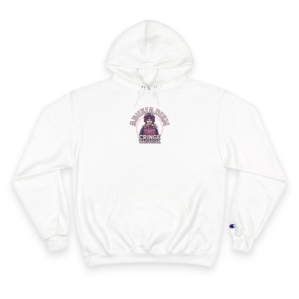 Thumbnail: Abuela Diem - Beware of the Old Soldier Hoodie