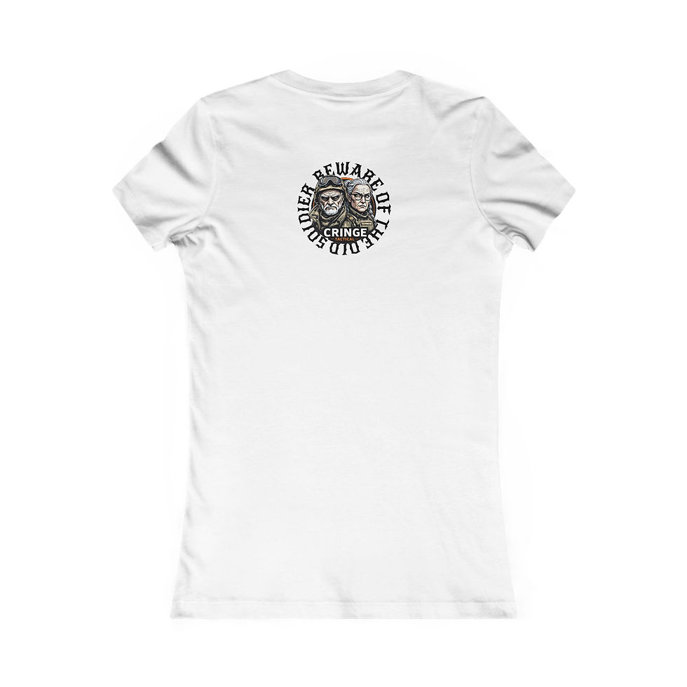 Thumbnail: Abuela Diem - Beware of the Old Soldier -  Women's Graphic Tee