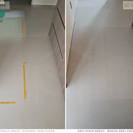 tenet condo epoxy grout replacement kitchen service