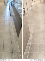 floor tile grouting