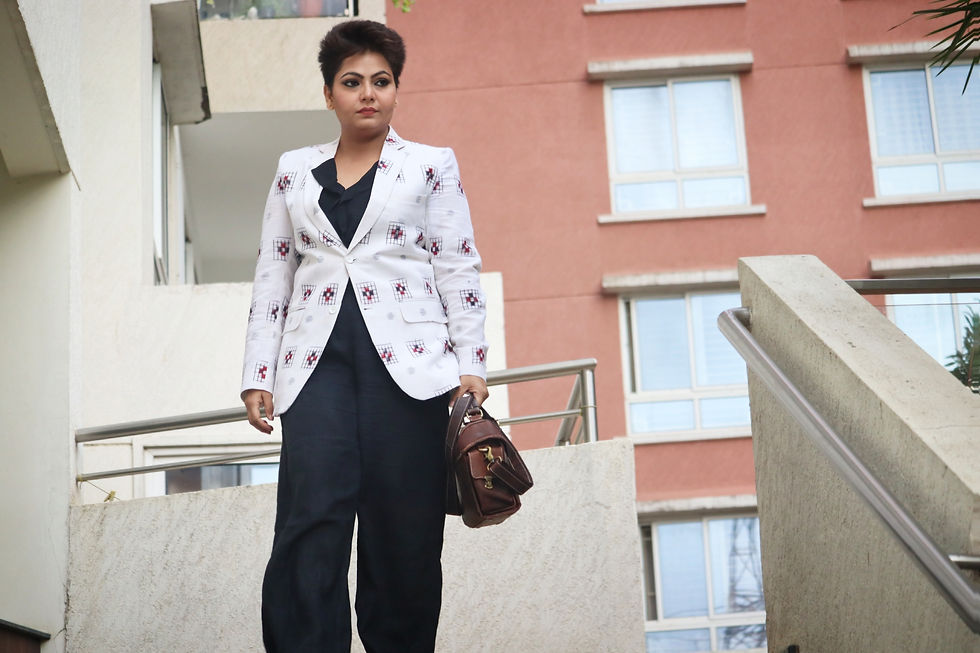 Thumbnail: Sambalpuri Ikat Blazer