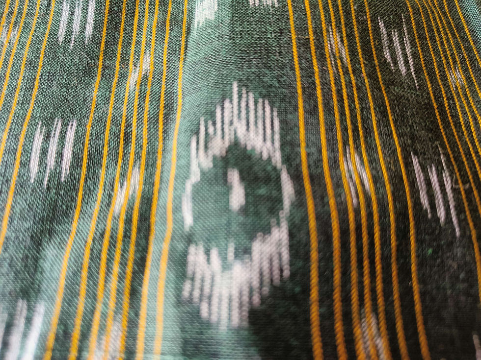 Thumbnail: Sambalpuri Ikat Unstitched Fabric