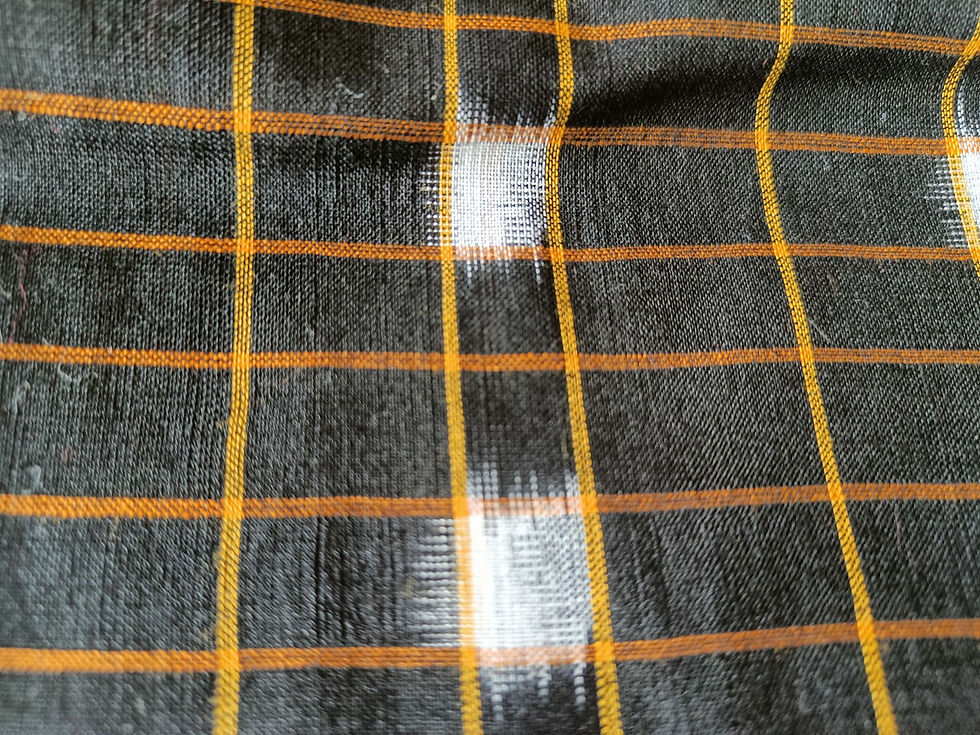 Thumbnail: Sambalpuri Ikat Unstitched Fabric