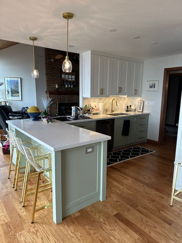 kitchen renovation, 