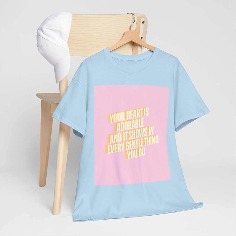 Thumbnail: Soft Tee Little Reminder Punch Heart Edition T-Shirt - Your heart