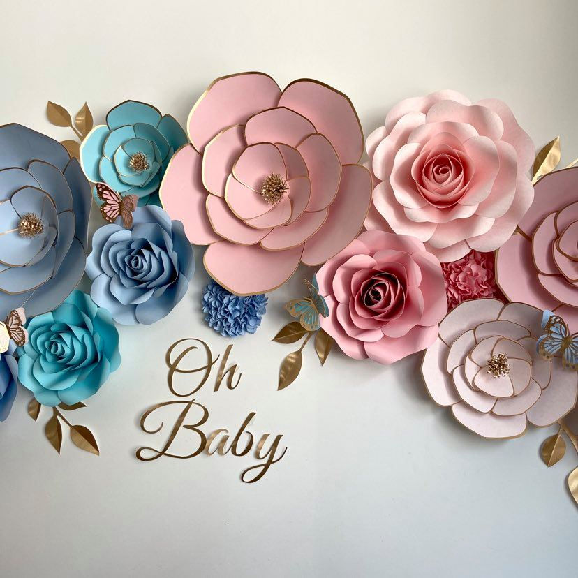 Thumbnail: Baby Shower Flower Set