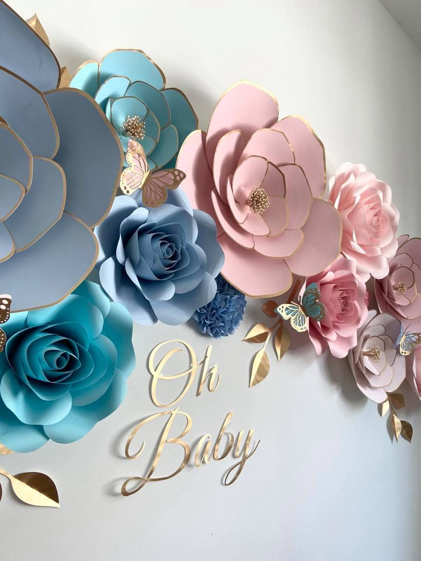 Thumbnail: Baby Shower Flower Set