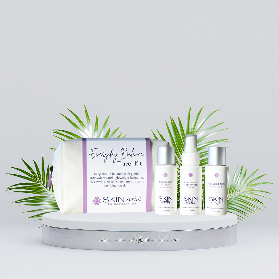 Skin Script Fresh Face Travel Kit