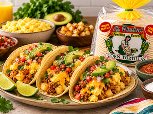 Loaded Breakfast Tacos