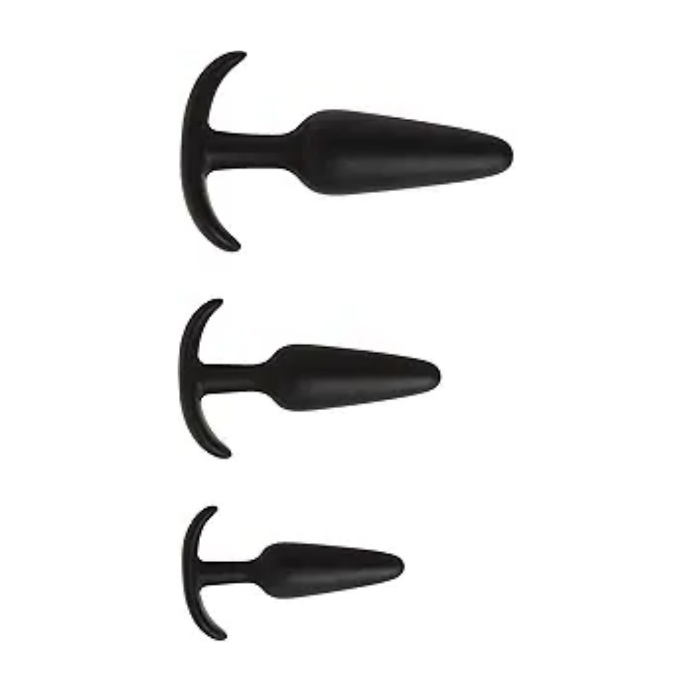 Silicone Butt Plug Set