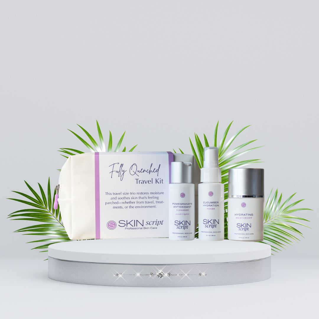 Skin Script Fully Quenched Travel Kit