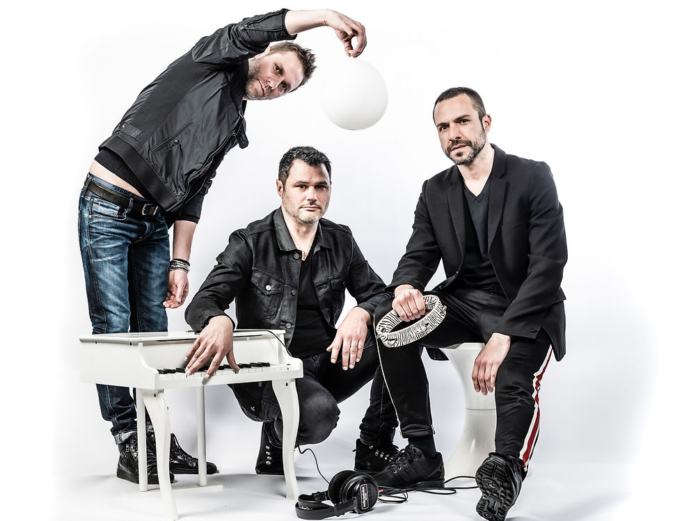 Séance studio avec le Groupe Mayor