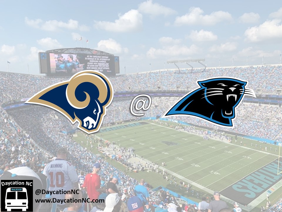 Panthers Vs Rams Tickets And Round Trip Transportation To Bank Of