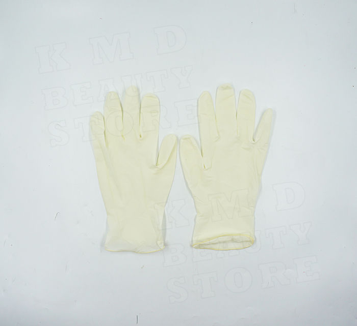 ภาพขนาดย่อ: K91205M ถุงมือลาเทค มีแป้ง สีขาว M