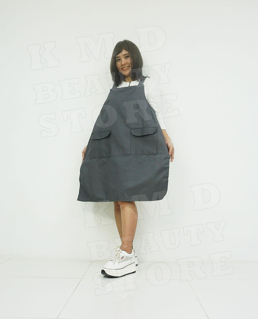 ภาพขนาดย่อ: KMD9820G เสื้อคลุมกันเปื้อน สีดำ