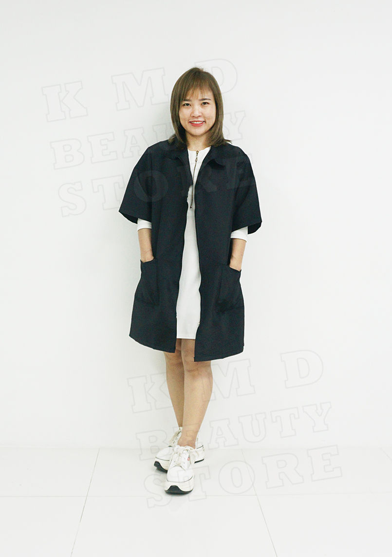 Thumbnail: เสื้อกันเปื้อนซิปหน้า