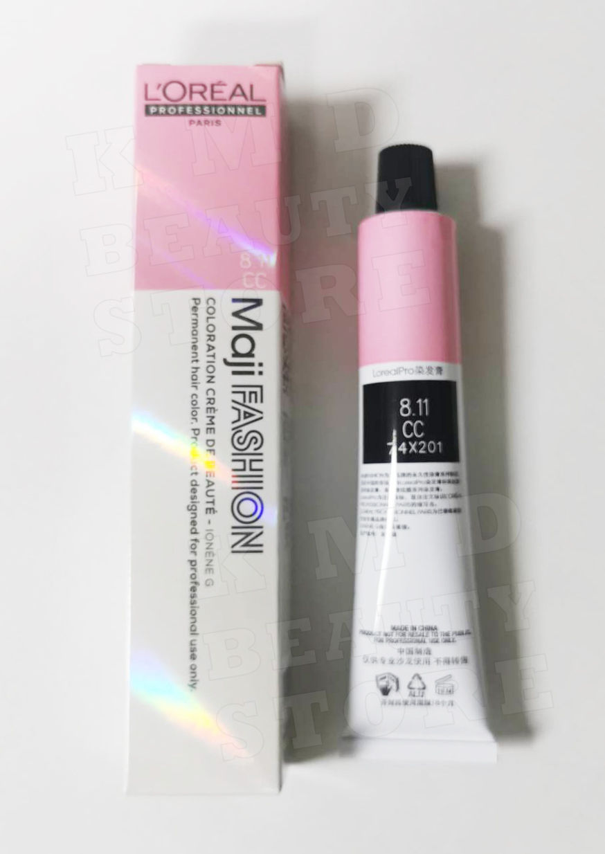 Thumbnail: K81812 L'Oréal Professionnel Maji Fashion Cool Cover - Blue Steel#CC8.11