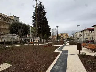 Matera, riapre piazza Marconi: un nuovo spazio verde e sostenibile per la città
