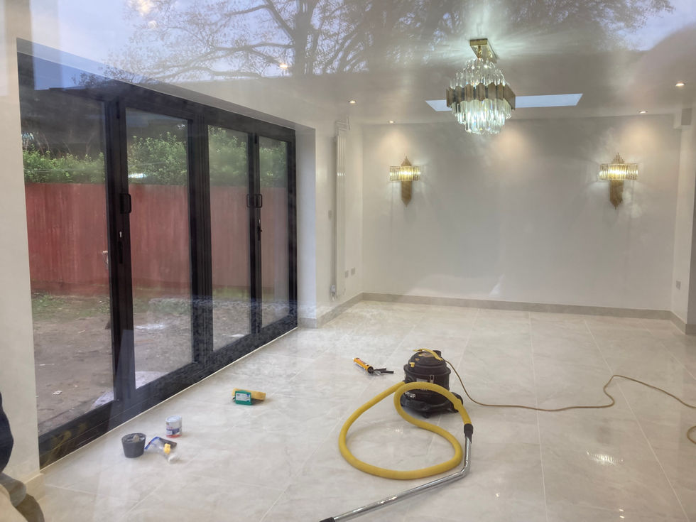new extension creating a family dinning room