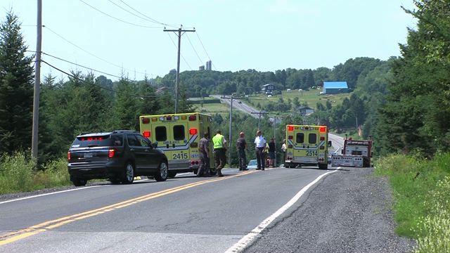 Accident de moto mortel à Saint-Geor