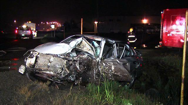 Violente collision à East Broughton