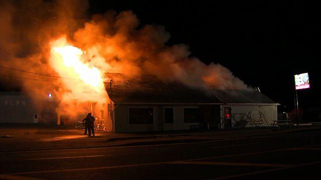 Incendie au Resto chez Nathalie de S
