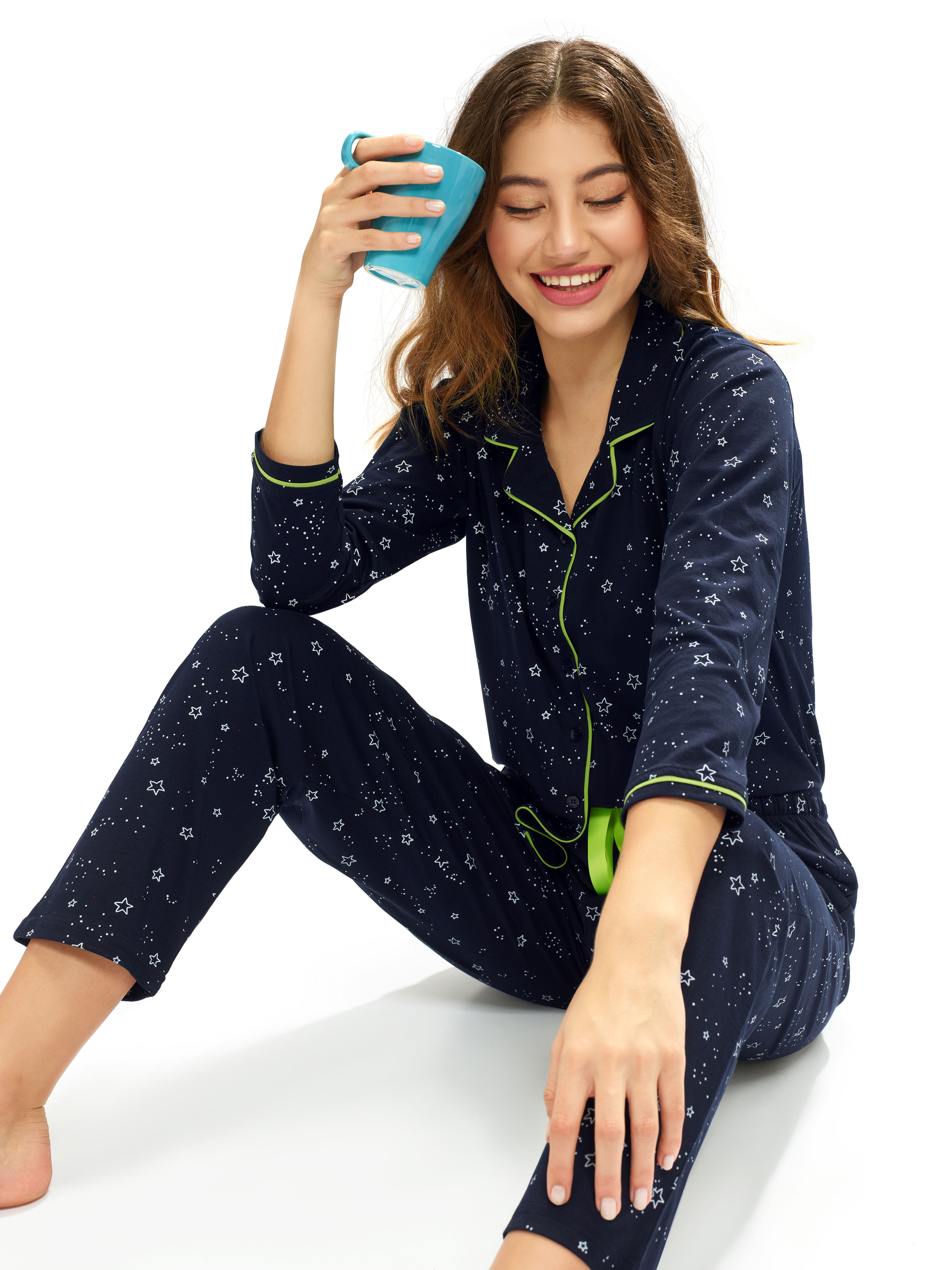 Blue Color Comfortable Sleepwear