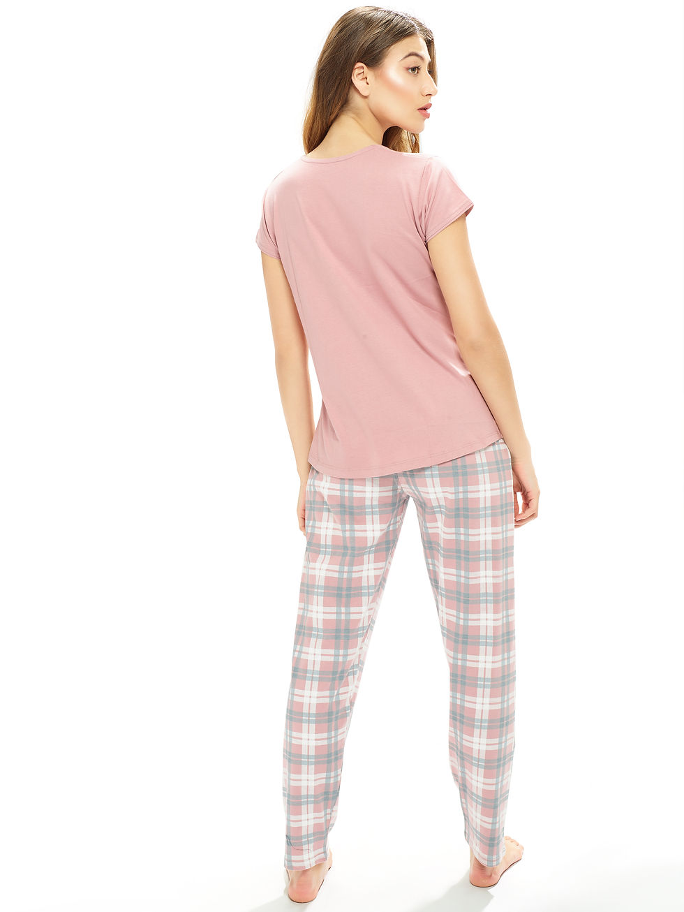 Thumbnail: LOTIK Women's Cotton Chax Printed Half Sleeve Top & Payjama Nightsuit Set