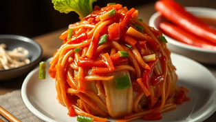 Homemade Cabbage Kimchi