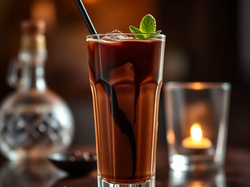 Chocolate Mint Dream Mocktail