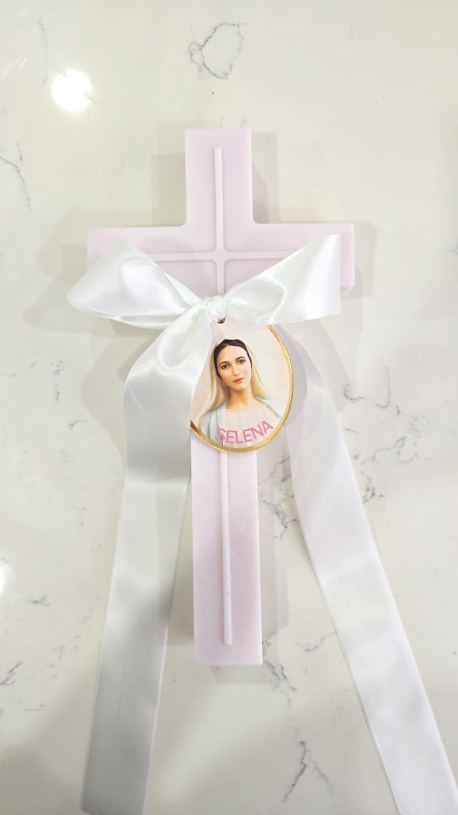 Thumbnail: Cross Palm Sunday Candle