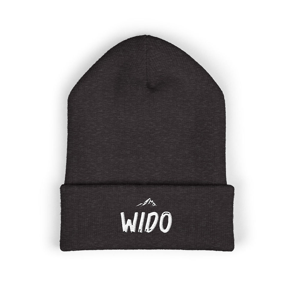 Thumbnail: WIDO Embroidered Beanie (white logo)