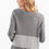 Thumbnail: Charlie B - Grey Stripe Sweater