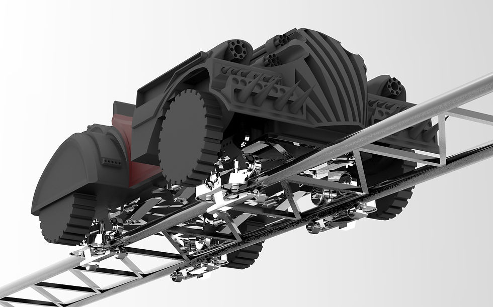 'Dystopia' Roller Coaster Shell