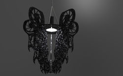 Final render black with white viens