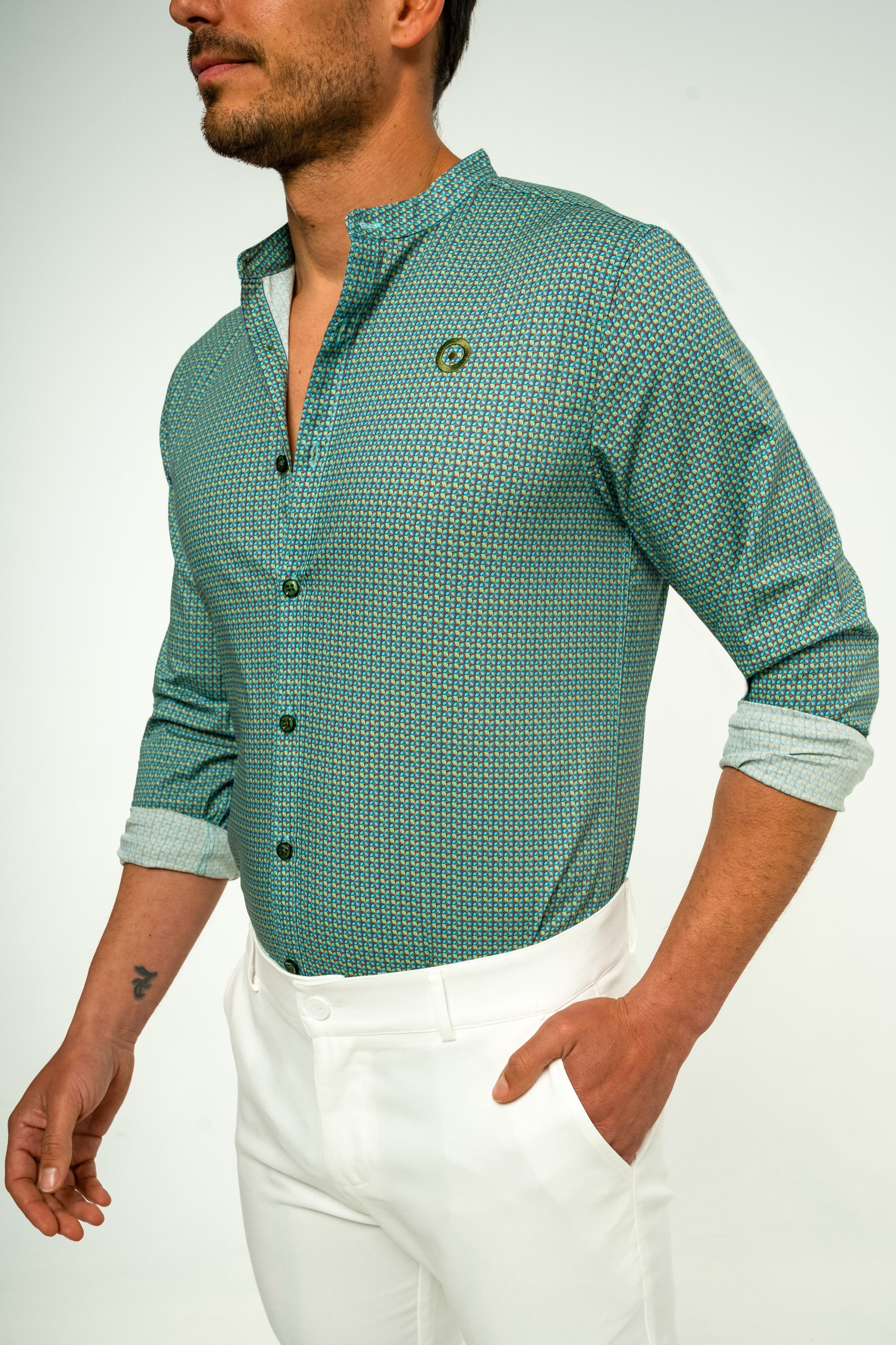 Camisa Estampada Floral Multicolor Venice