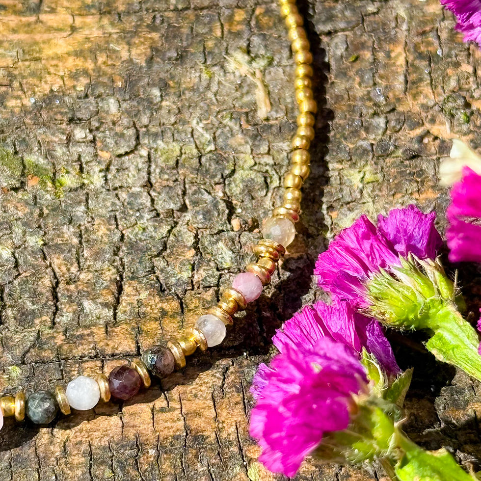 Thumbnail: Mixed Stone Tahalana Anklet