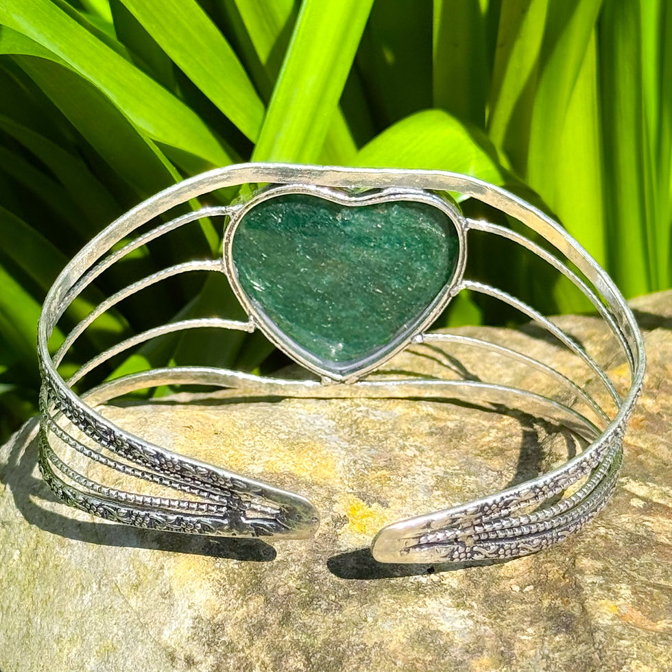 Thumbnail: Aventurine Large Stone Cuff