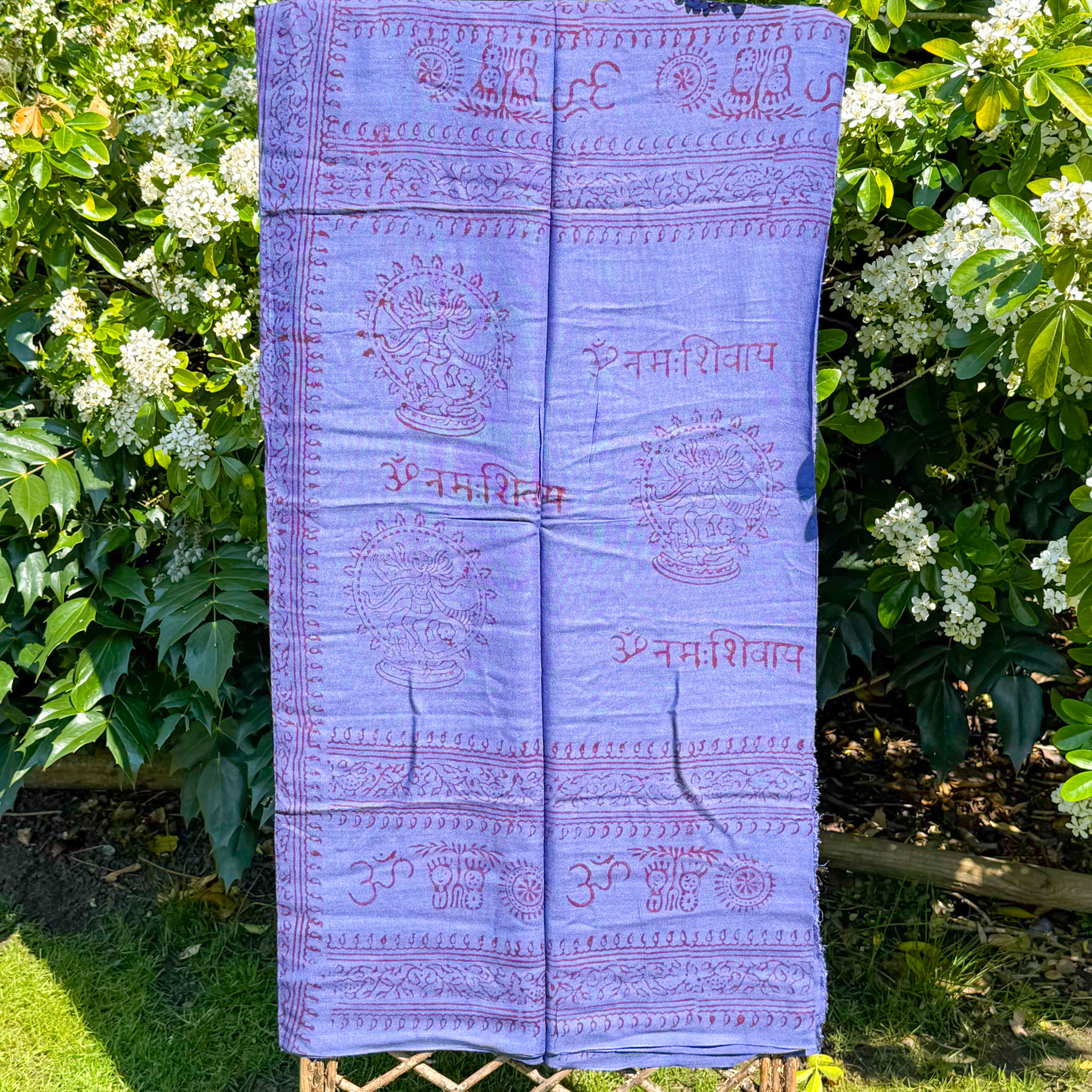 Large Blueberry Mantra Sarong/Scarf