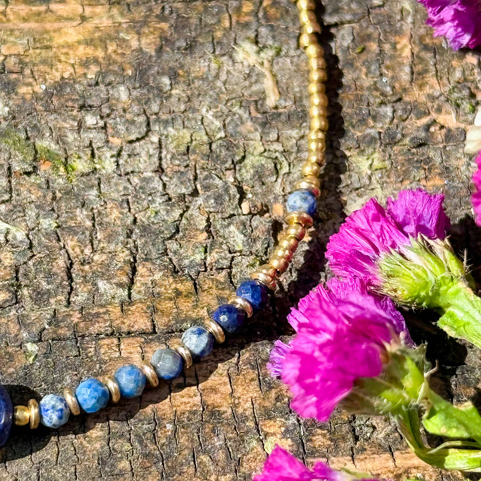 Thumbnail: Lapis Lazuli Tahalana Anklet