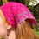 Thumbnail: Magenta Silk Headscarf